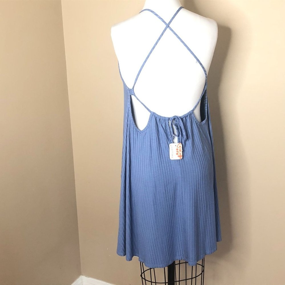 Free People FP Movement Halter Strappy Mini Dress - Picture 8 of 15